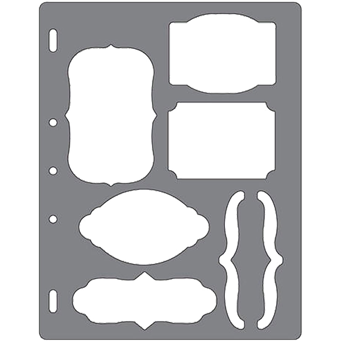 прозрачный трафарет